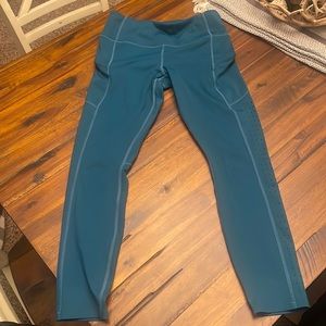 Teal Athleta size Small running pant